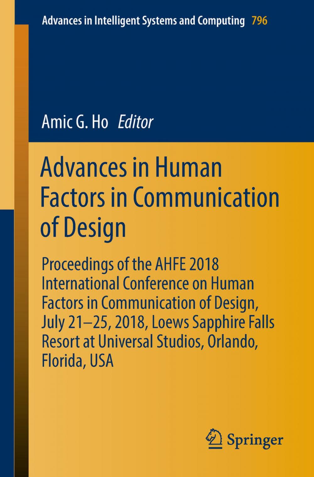 Big bigCover of Advances in Human Factors in Communication of Design