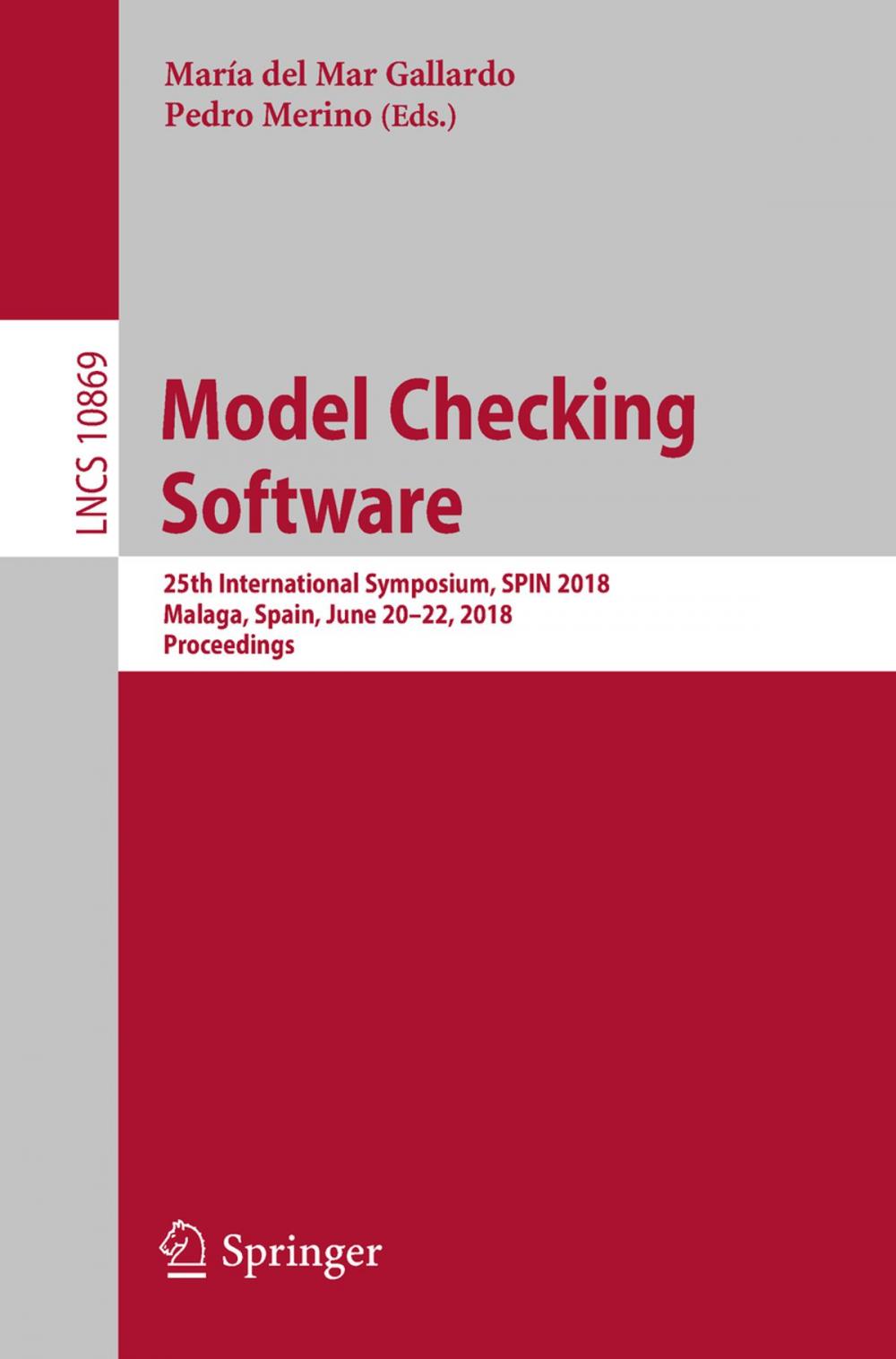 Big bigCover of Model Checking Software