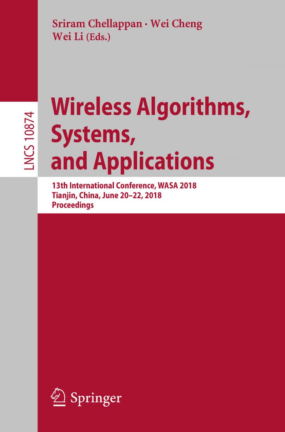 Big bigCover of Wireless Algorithms, Systems, and Applications