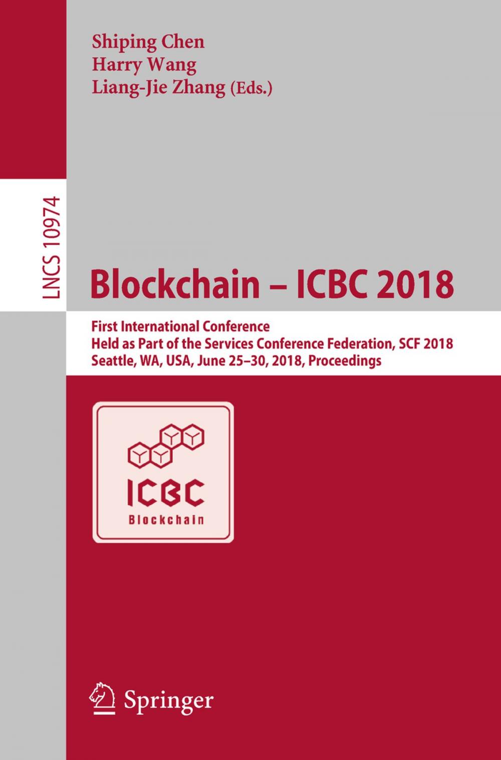 Big bigCover of Blockchain – ICBC 2018