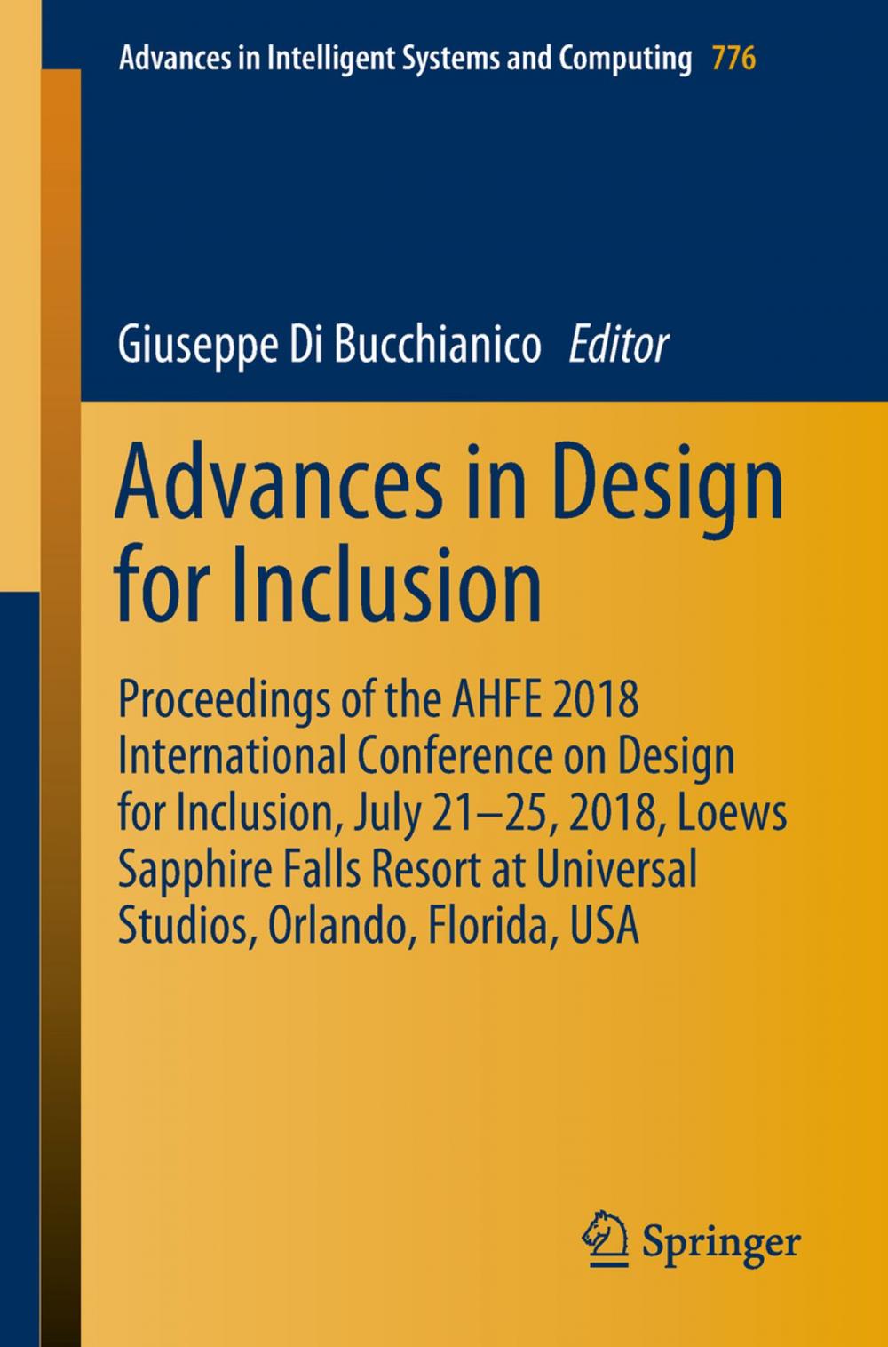 Big bigCover of Advances in Design for Inclusion