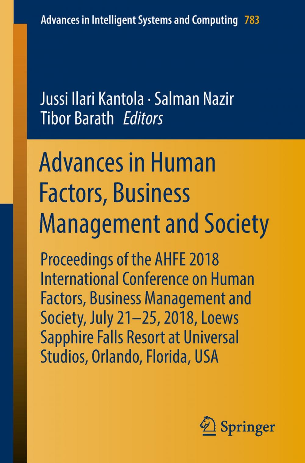 Big bigCover of Advances in Human Factors, Business Management and Society