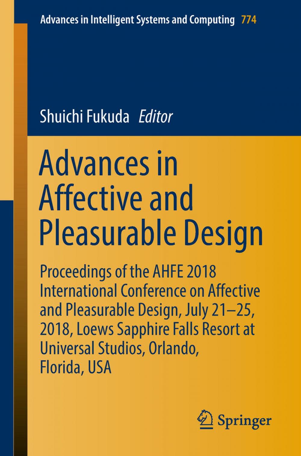 Big bigCover of Advances in Affective and Pleasurable Design