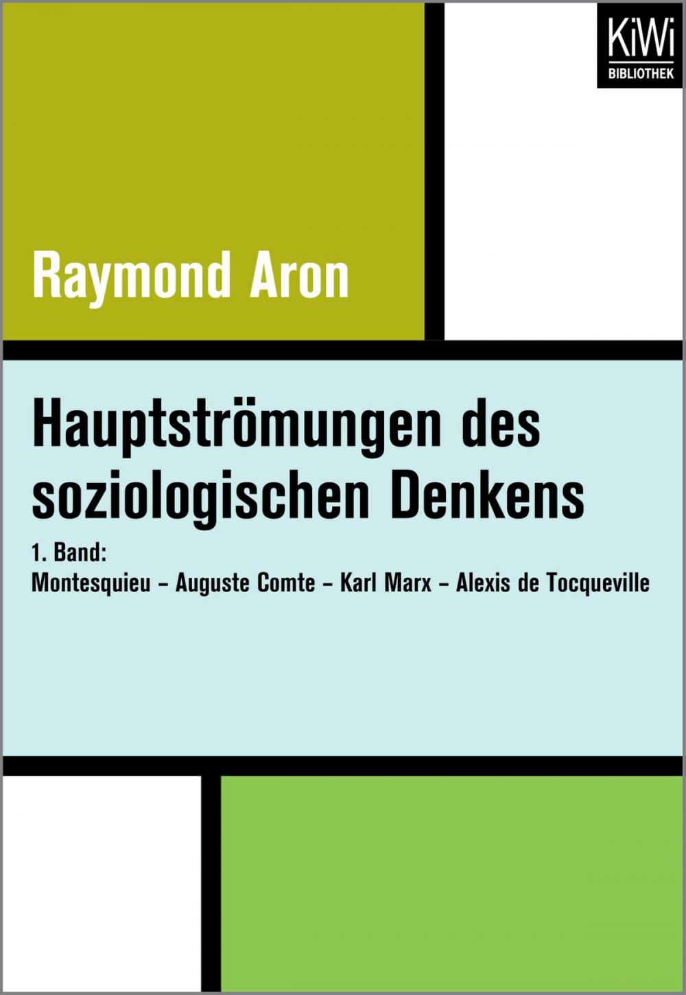 Big bigCover of Hauptströmungen des soziologischen Denkens