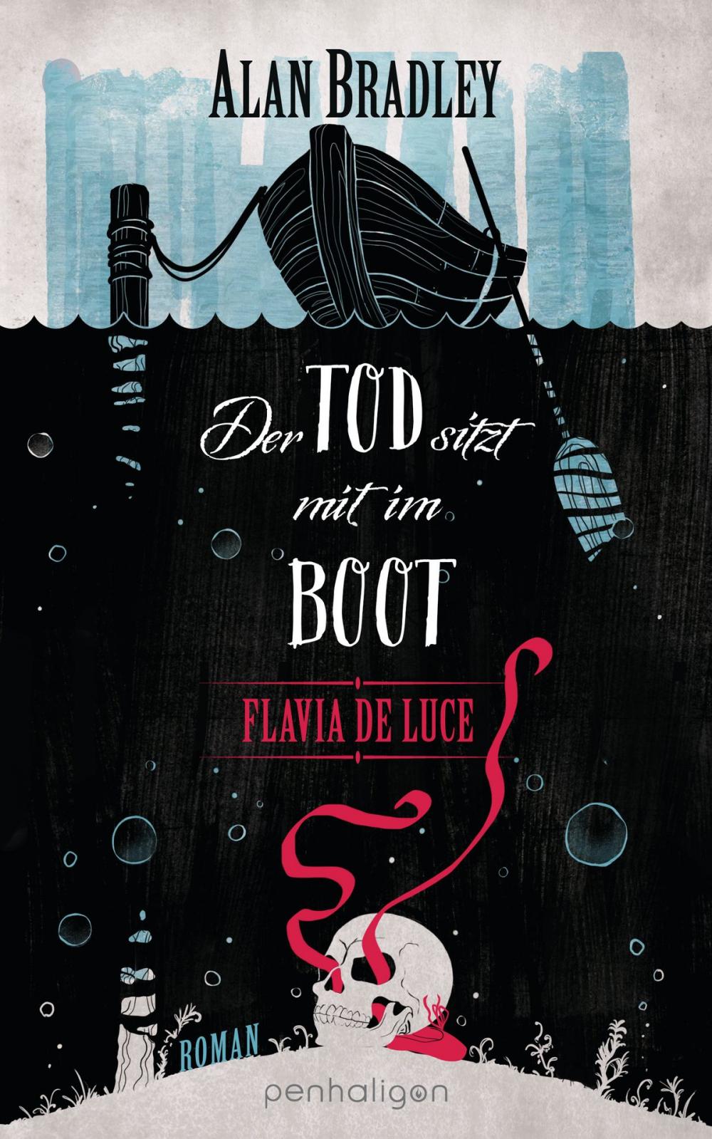 Big bigCover of Flavia de Luce 9 - Der Tod sitzt mit im Boot