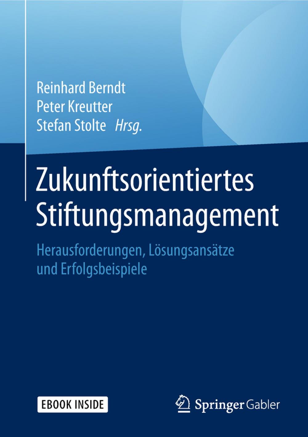 Big bigCover of Zukunftsorientiertes Stiftungsmanagement