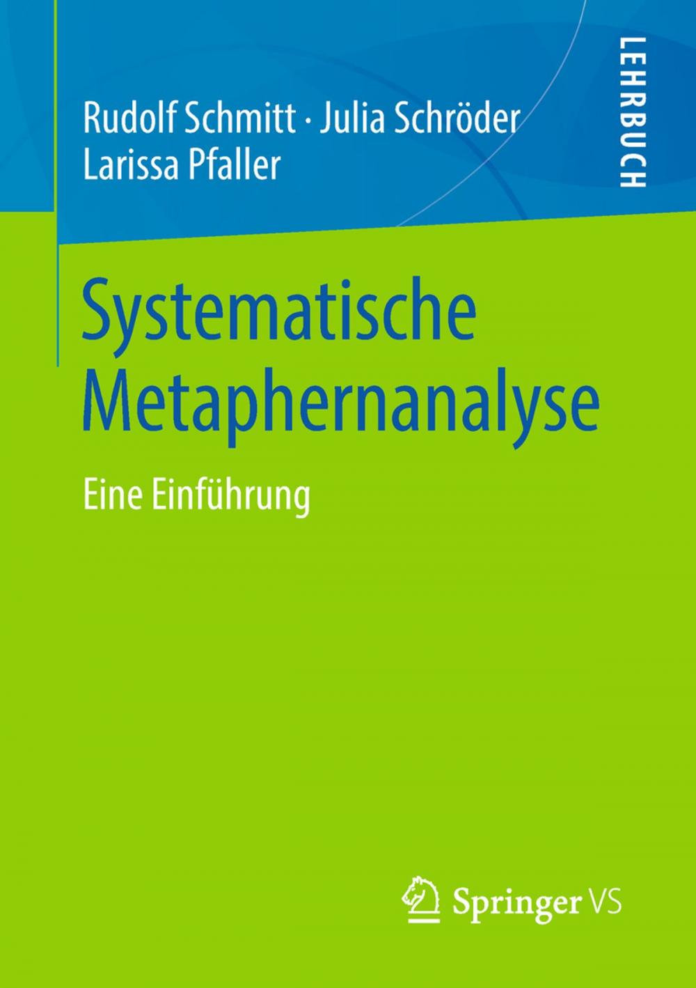 Big bigCover of Systematische Metaphernanalyse