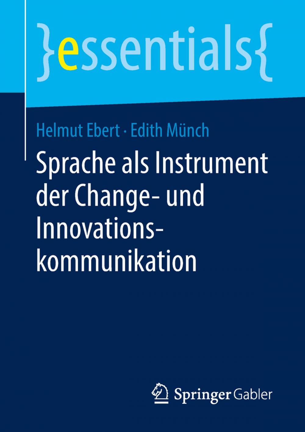 Big bigCover of Sprache als Instrument der Change- und Innovationskommunikation