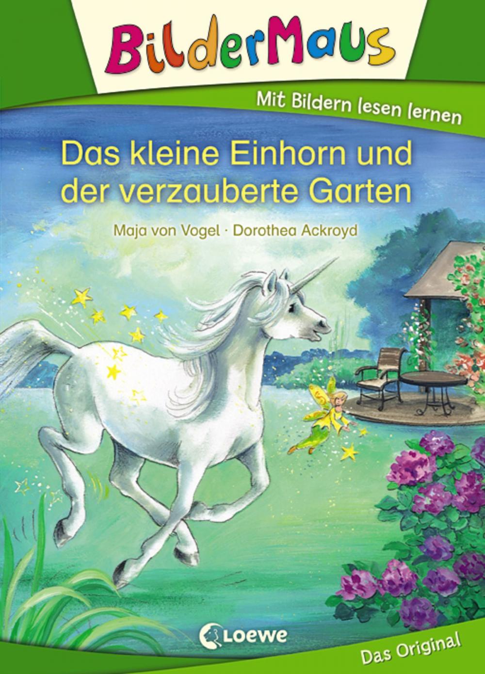 Big bigCover of Bildermaus - Das kleine Einhorn und der verzauberte Garten