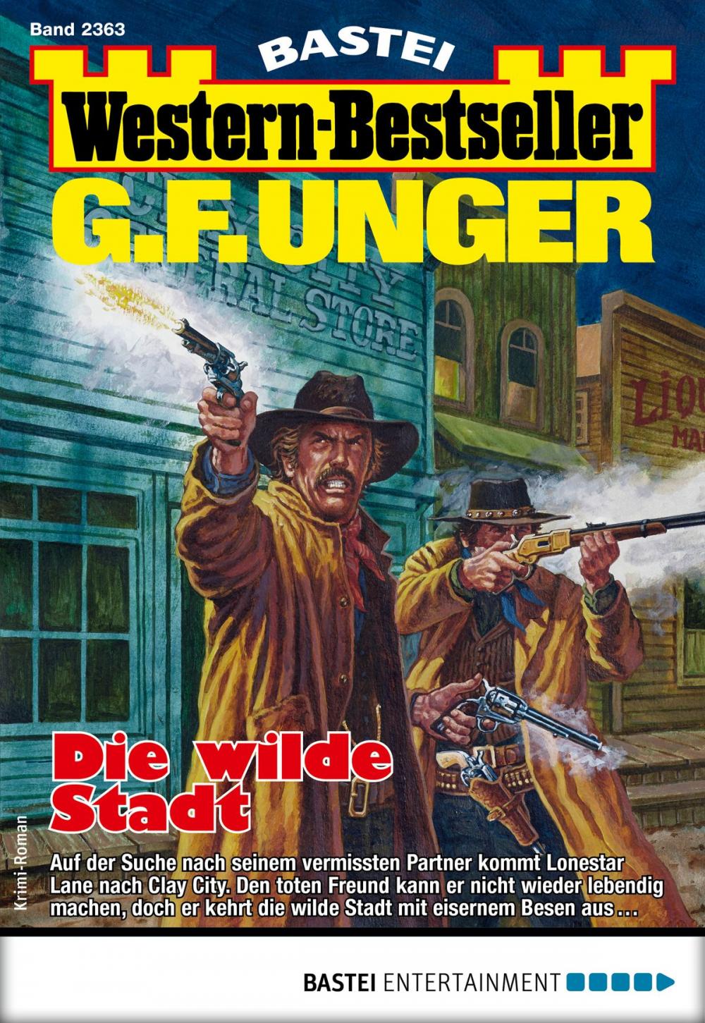 Big bigCover of G. F. Unger Western-Bestseller 2363 - Western