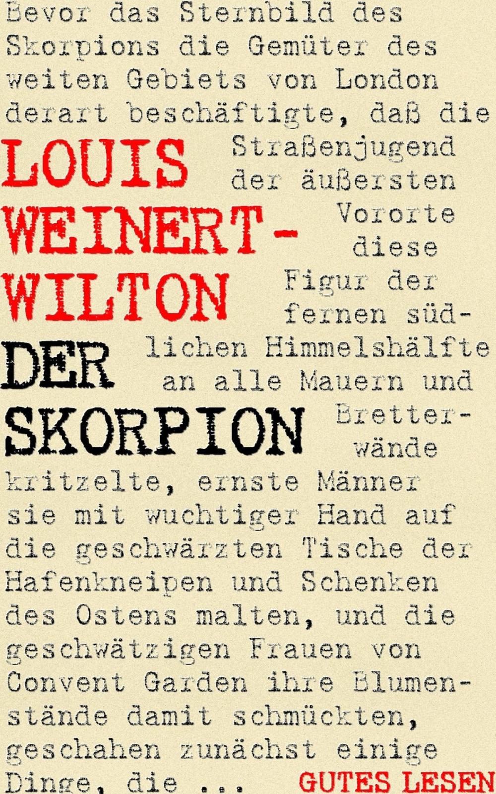 Big bigCover of Der Skorpion