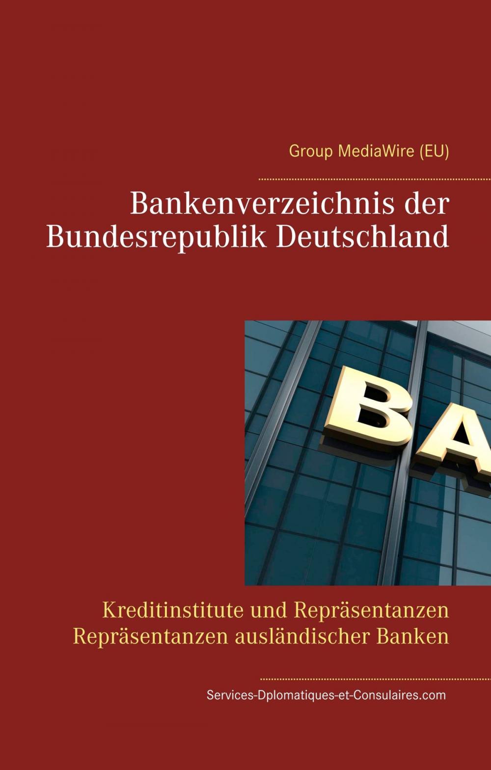 Big bigCover of Bankenverzeichnis der Bundesrepublik Deutschland