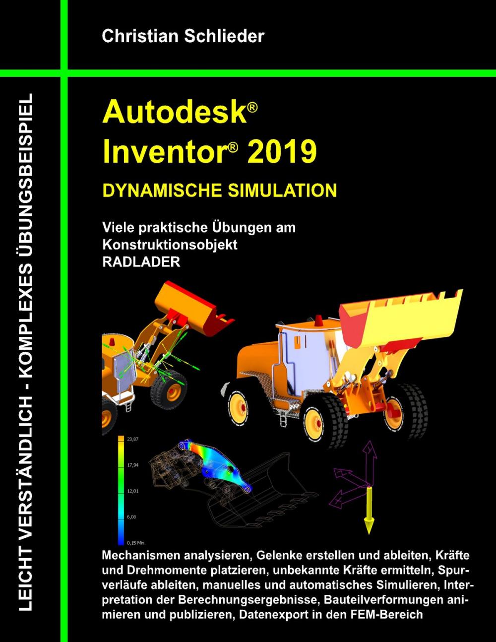 Big bigCover of Autodesk Inventor 2019 - Dynamische Simulation