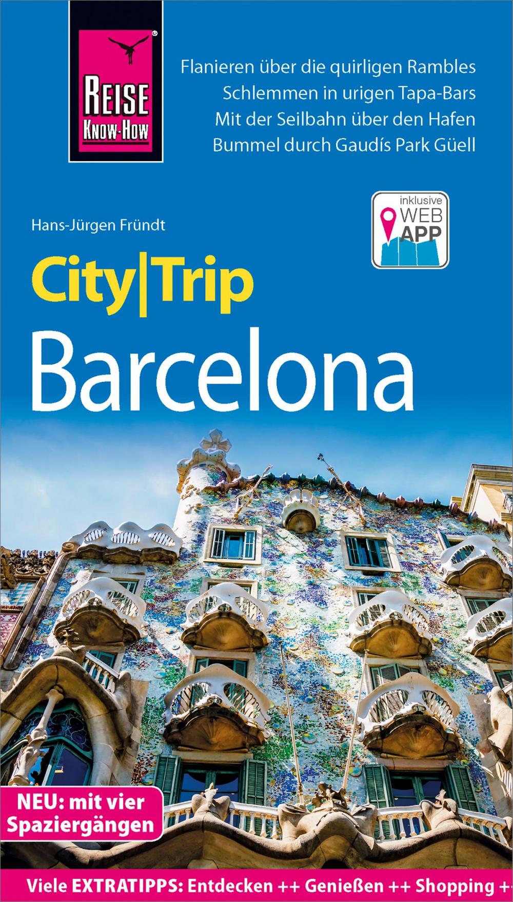 Big bigCover of Reise Know-How CityTrip Barcelona mit 4 Stadtspaziergängen