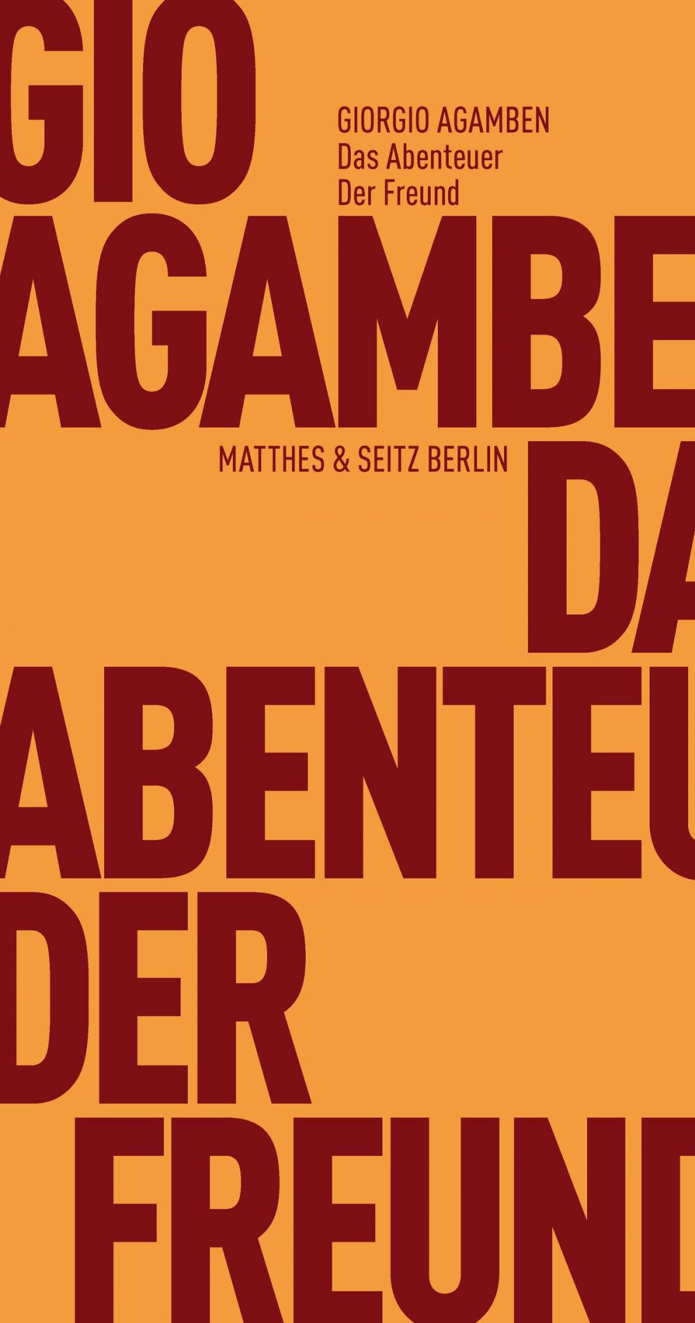 Big bigCover of Das Abenteuer. Der Freund