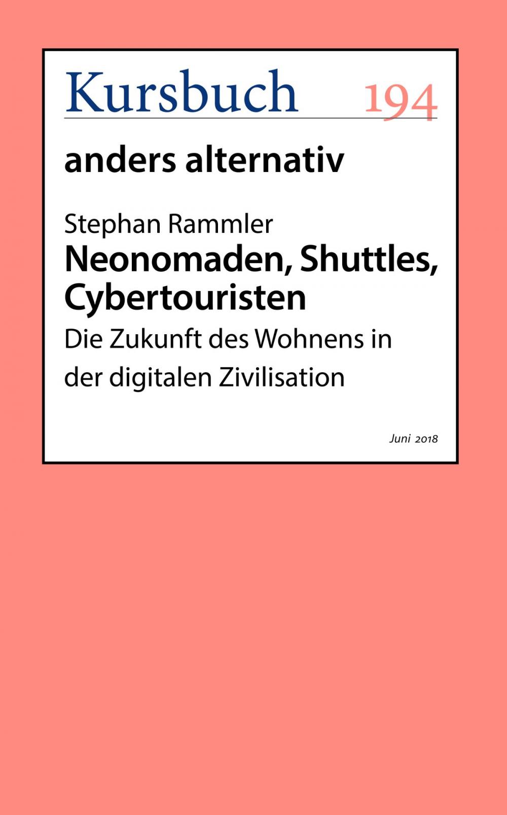 Big bigCover of Neonomaden, Shuttles, Cybertouristen