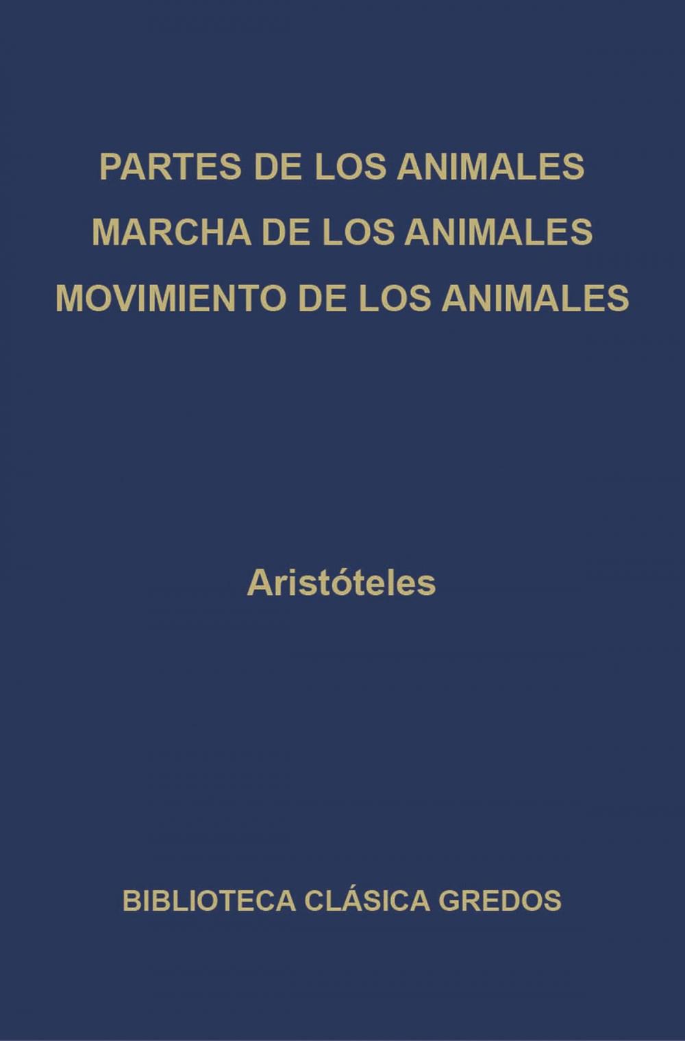 Big bigCover of Partes de los animales. Marcha de los animales. Movimiento de los animales.