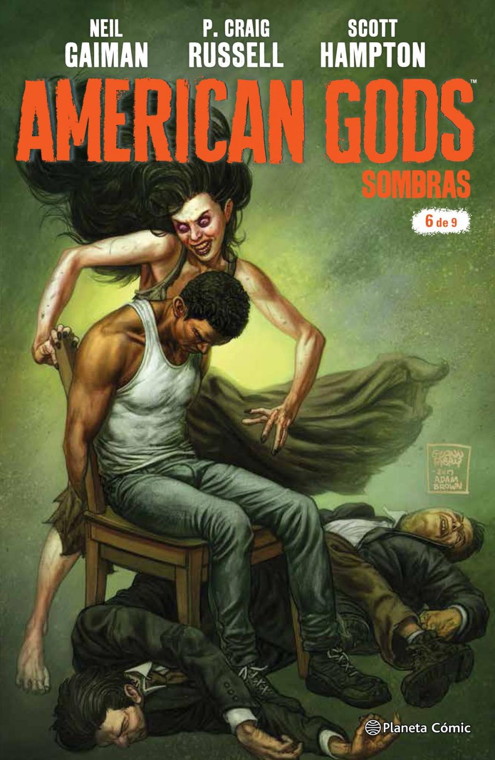 Big bigCover of American Gods Sombras nº 06/09