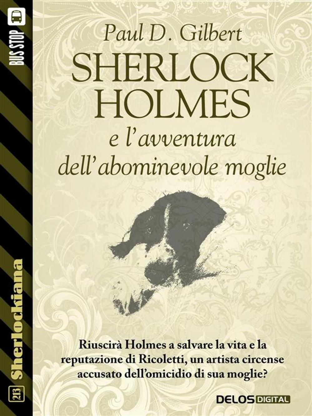 Big bigCover of Sherlock Holmes e l'avventura dell'abominevole moglie