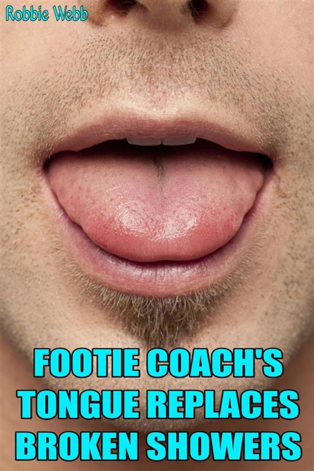 Big bigCover of Footie Coach's Tongue Replaces Broken Showers