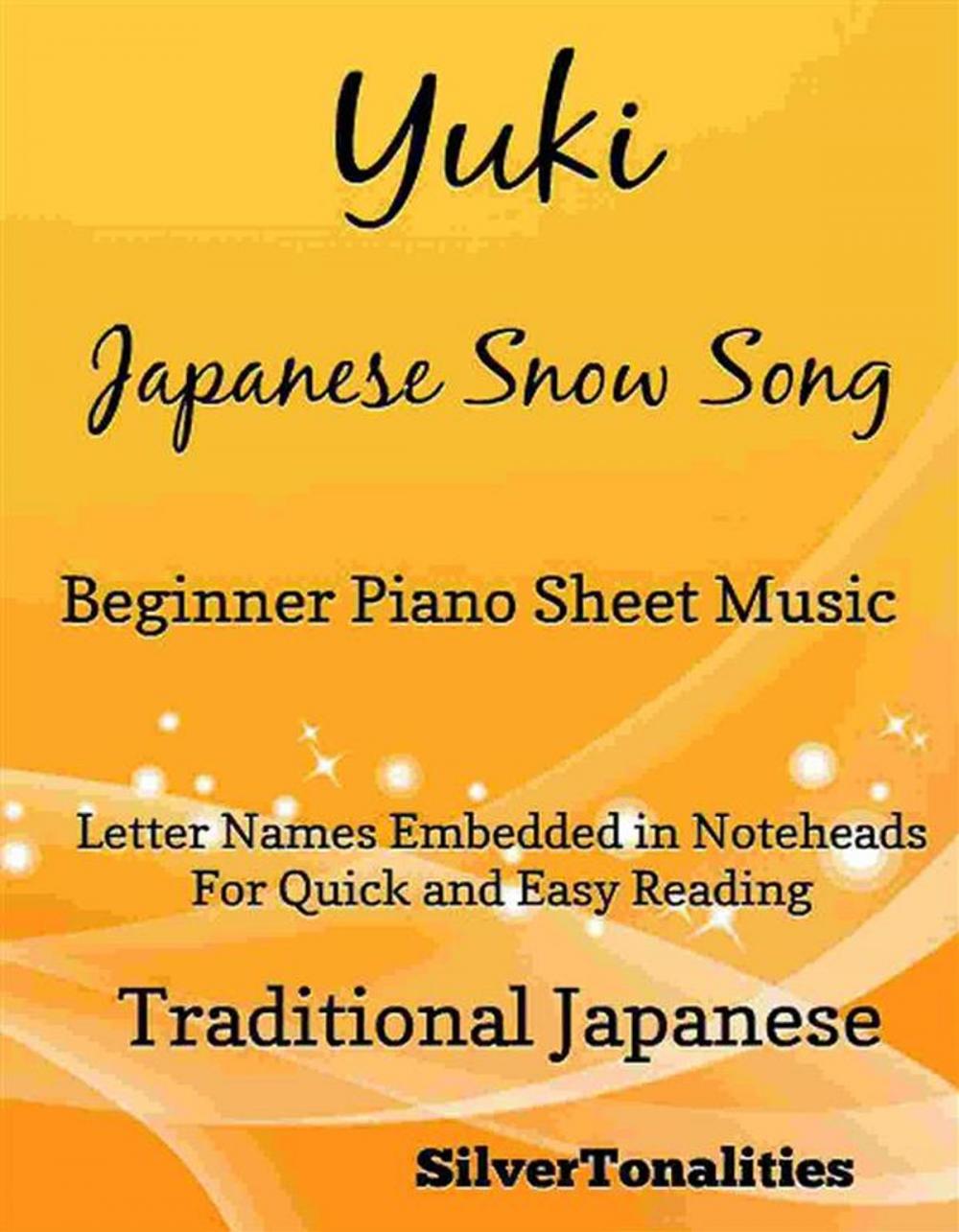 Big bigCover of Yuki Japanese Song Song Beginner Piano Sheet Music