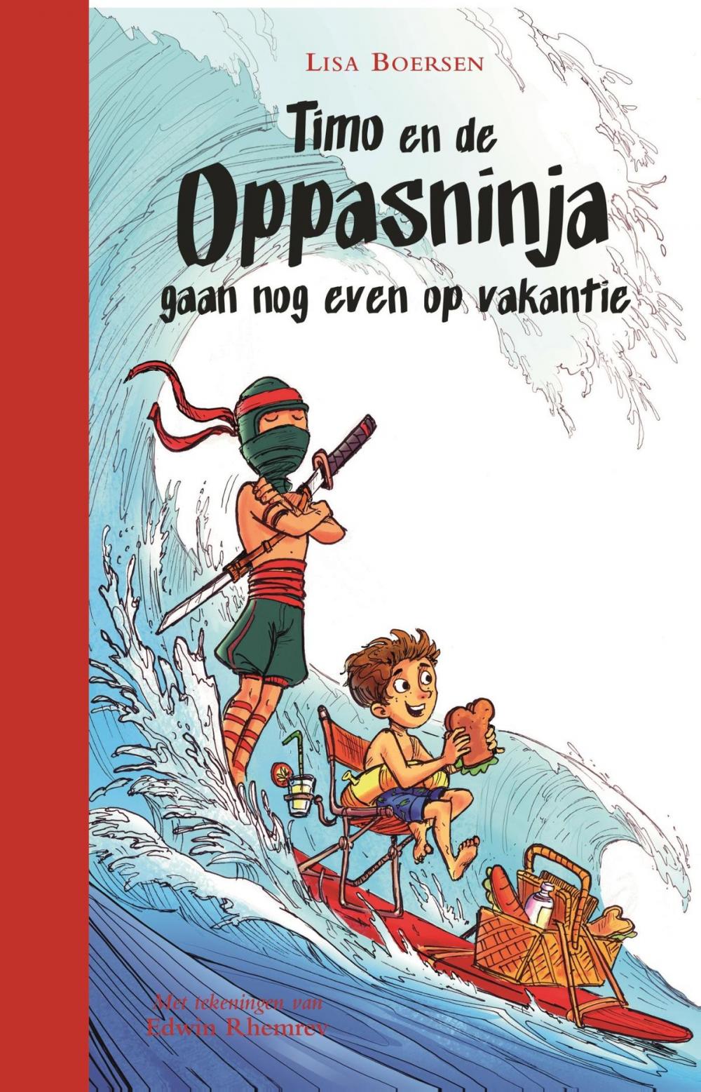 Big bigCover of Timo en de oppasninja gaan nog even op vakantie