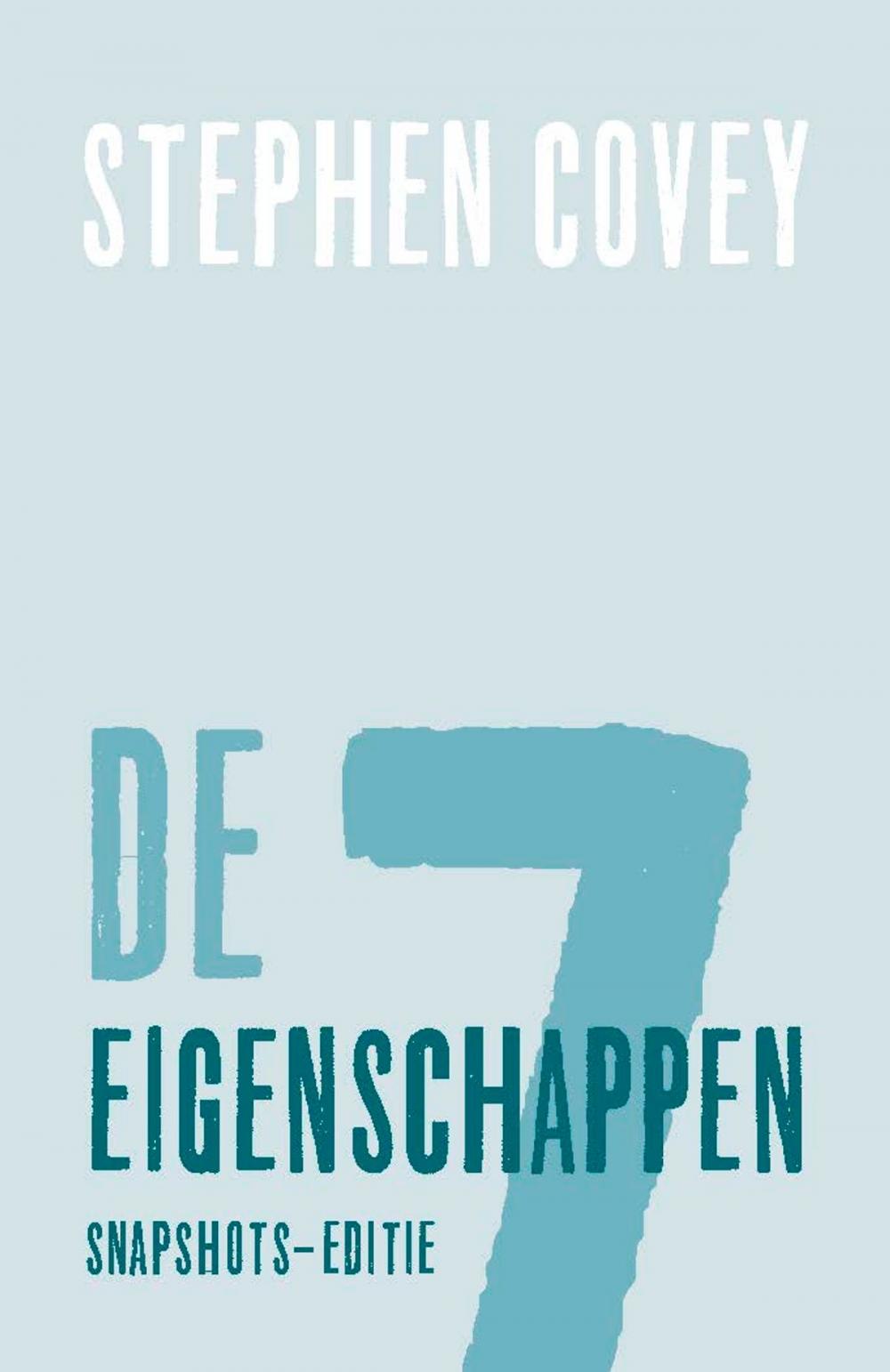 Big bigCover of De 7 eigenschappen