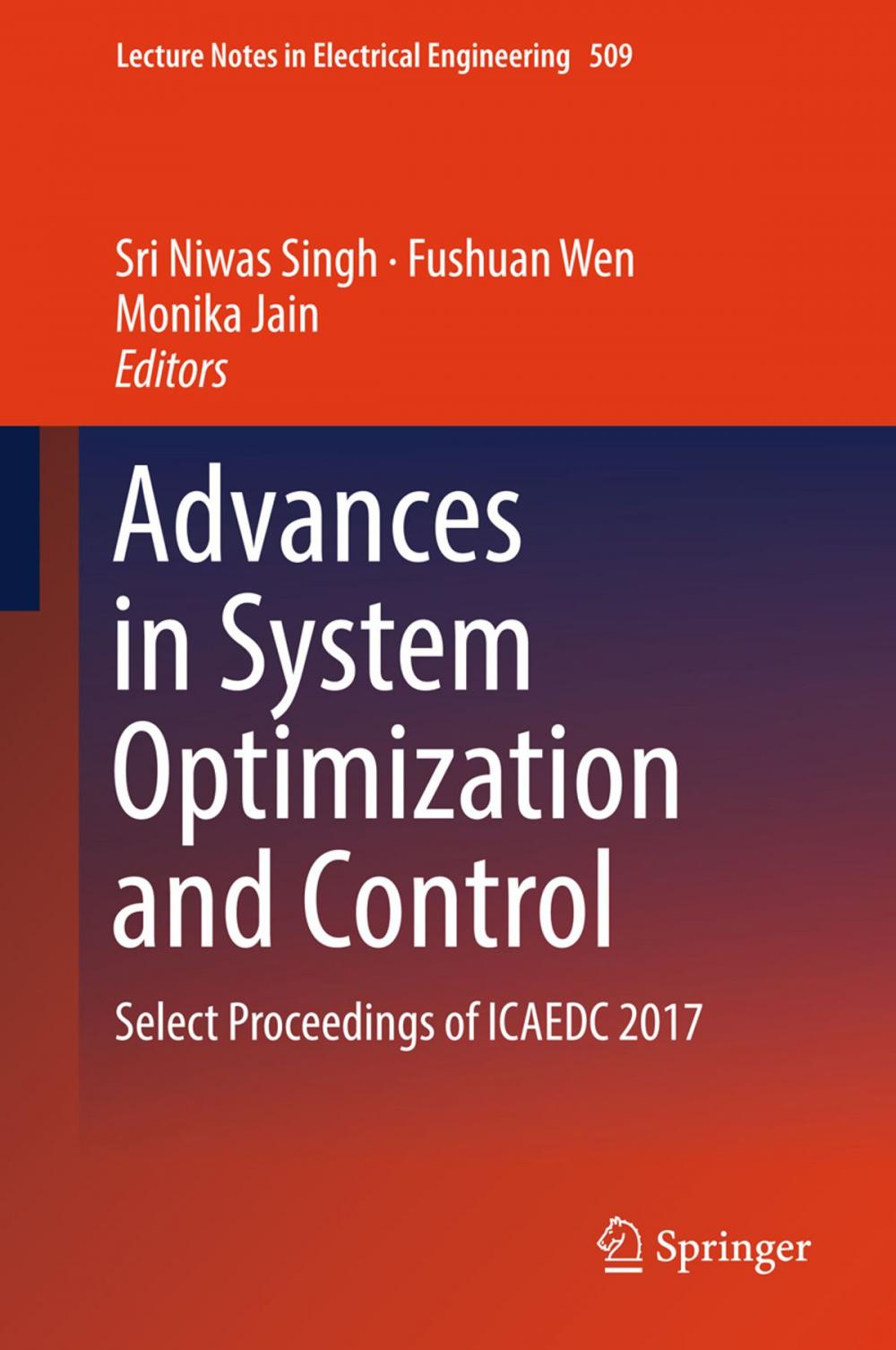 Big bigCover of Advances in System Optimization and Control