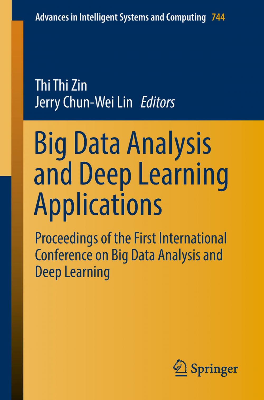 Big bigCover of Big Data Analysis and Deep Learning Applications