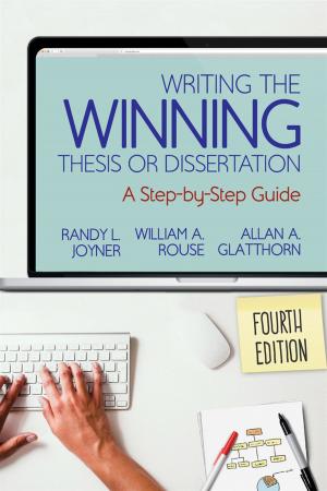 Cover of the book Writing the Winning Thesis or Dissertation by Dr. Adrienne M. Mack-Kirschner