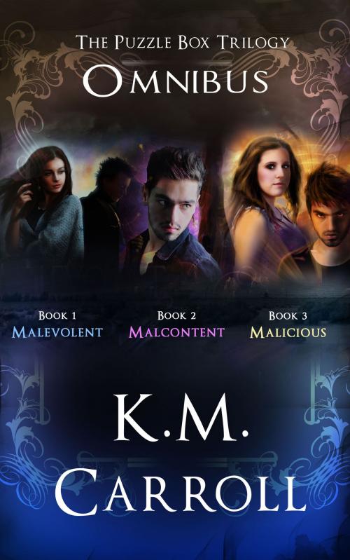 Cover of the book The Puzzle Box Trilogy Omnibus by K.M. Carroll, Less Than Three Productions