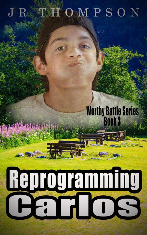 Cover of the book Reprogramming Carlos by JR Thompson, self-published