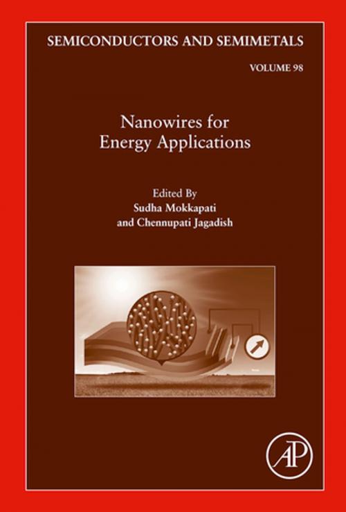 Cover of the book Nanowires for Energy Applications by Sudha Mokkapati, Chennupati Jagadish, Elsevier Science