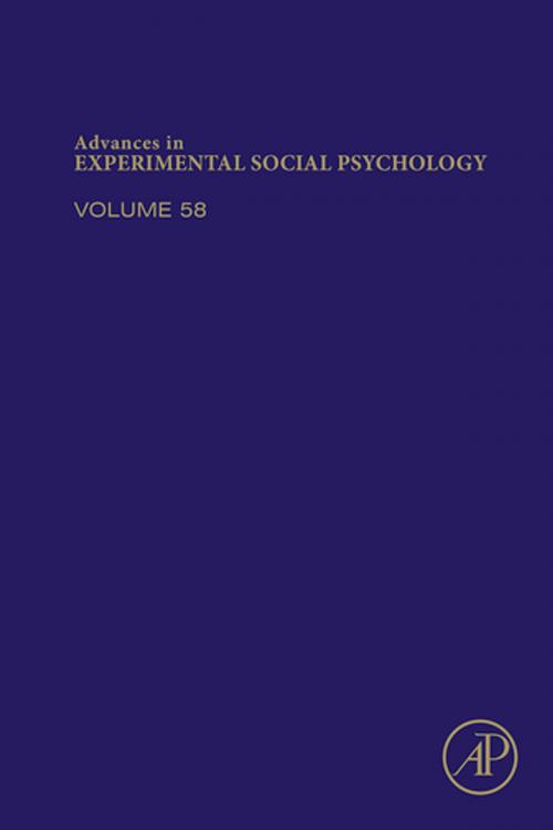 Cover of the book Advances in Experimental Social Psychology by , Elsevier Science