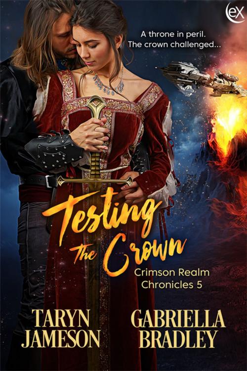 Cover of the book Testing the Crown by Taryn Jameson, Gabriella Bradley, eXtasy Books Inc