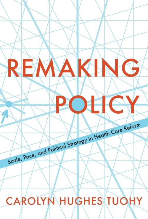 Cover of the book Remaking Policy by Carolyn Tuohy, University of Toronto Press, Scholarly Publishing Division