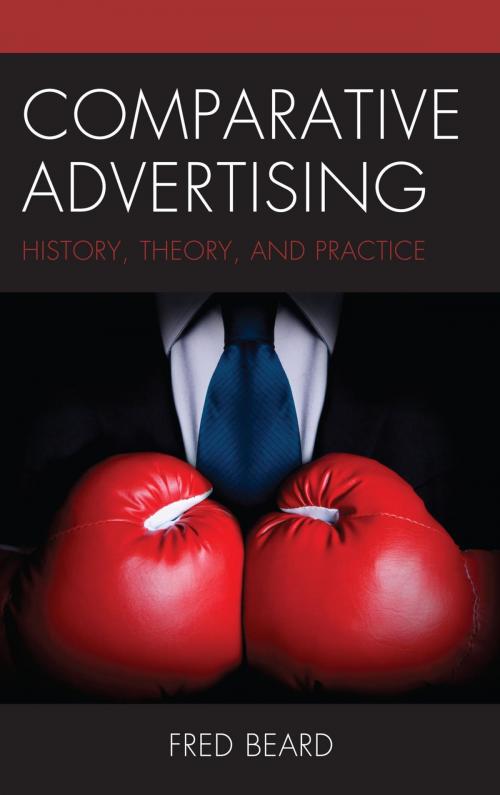 Cover of the book Comparative Advertising by Fred Beard, Lexington Books