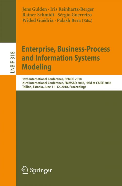 Cover of the book Enterprise, Business-Process and Information Systems Modeling by , Springer International Publishing