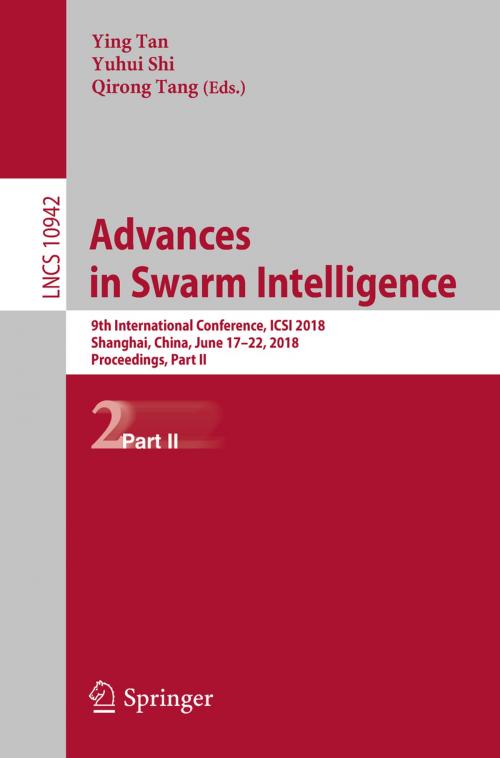 Cover of the book Advances in Swarm Intelligence by , Springer International Publishing