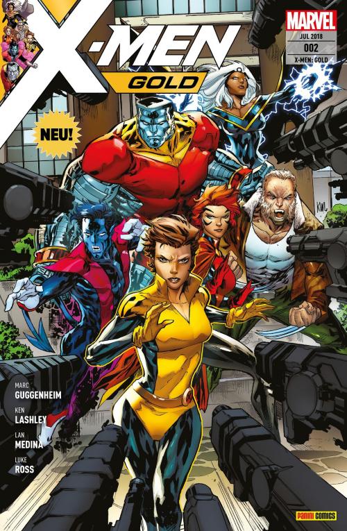 Cover of the book X-Men: Gold 2 - In der Falle by Marc Guggenheim, Marvel bei Panini Comics