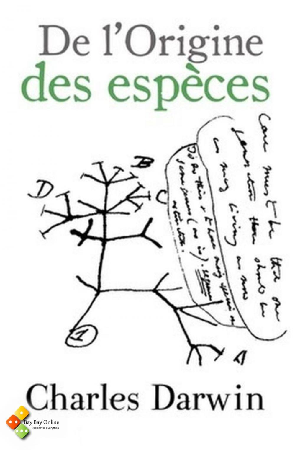 Big bigCover of De l'Origine des espèces