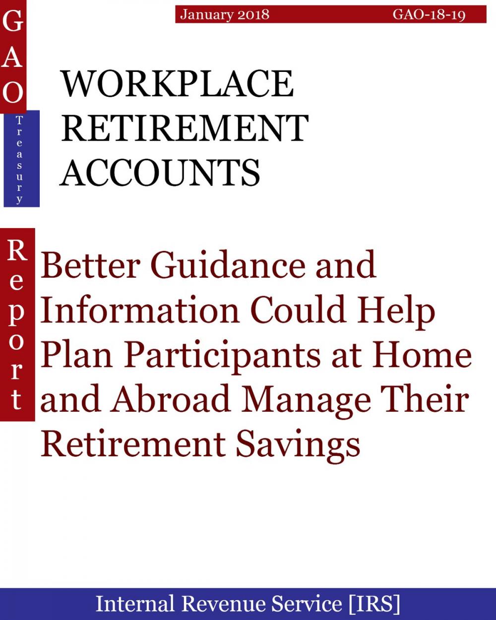 Big bigCover of WORKPLACE RETIREMENT ACCOUNTS