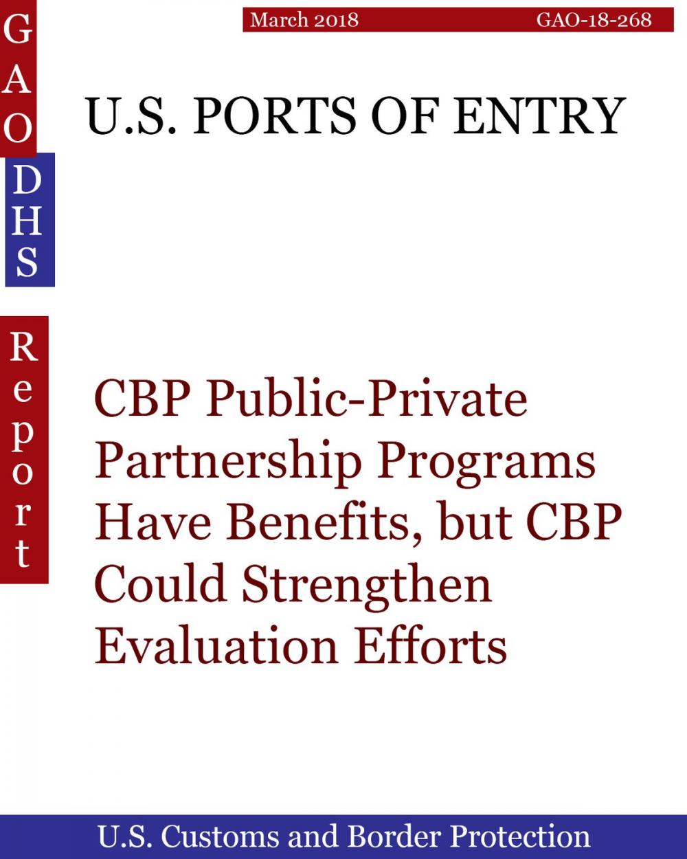 Big bigCover of U.S. PORTS OF ENTRY