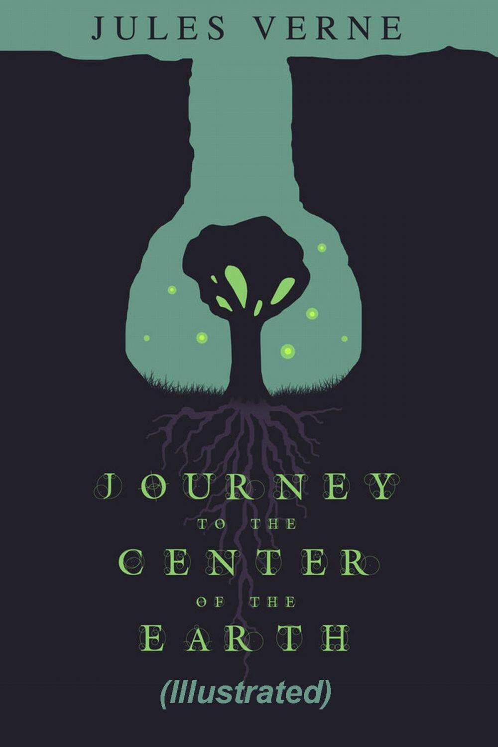 Big bigCover of A Journey into the Center of Earth (Illustrated)