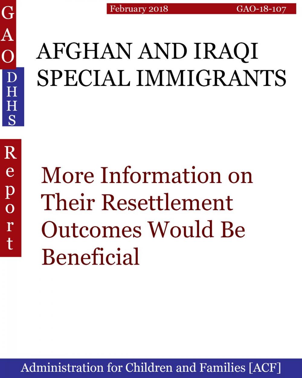 Big bigCover of AFGHAN AND IRAQI SPECIAL IMMIGRANTS