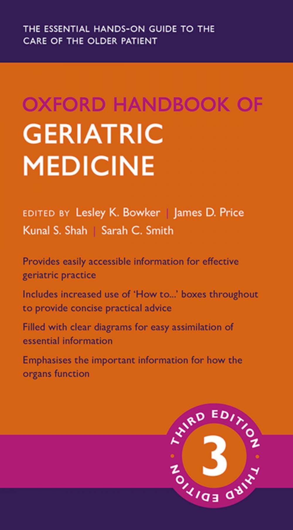 Big bigCover of Oxford Handbook of Geriatric Medicine