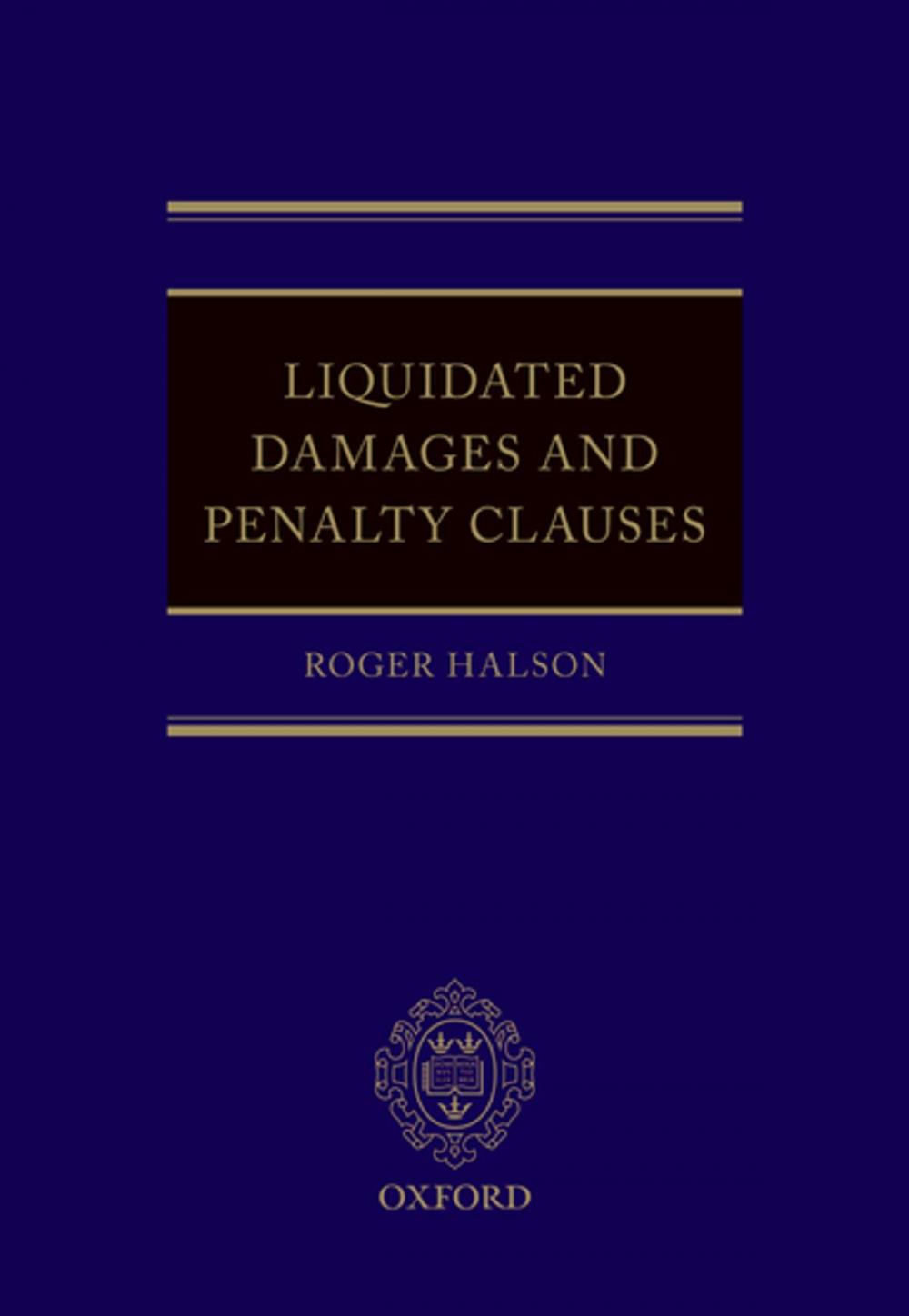 Big bigCover of Liquidated Damages and Penalty Clauses