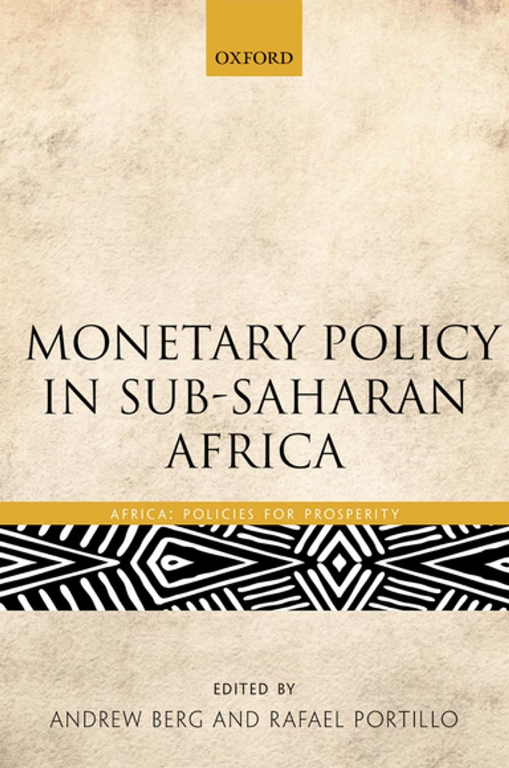 Big bigCover of Monetary Policy in Sub-Saharan Africa