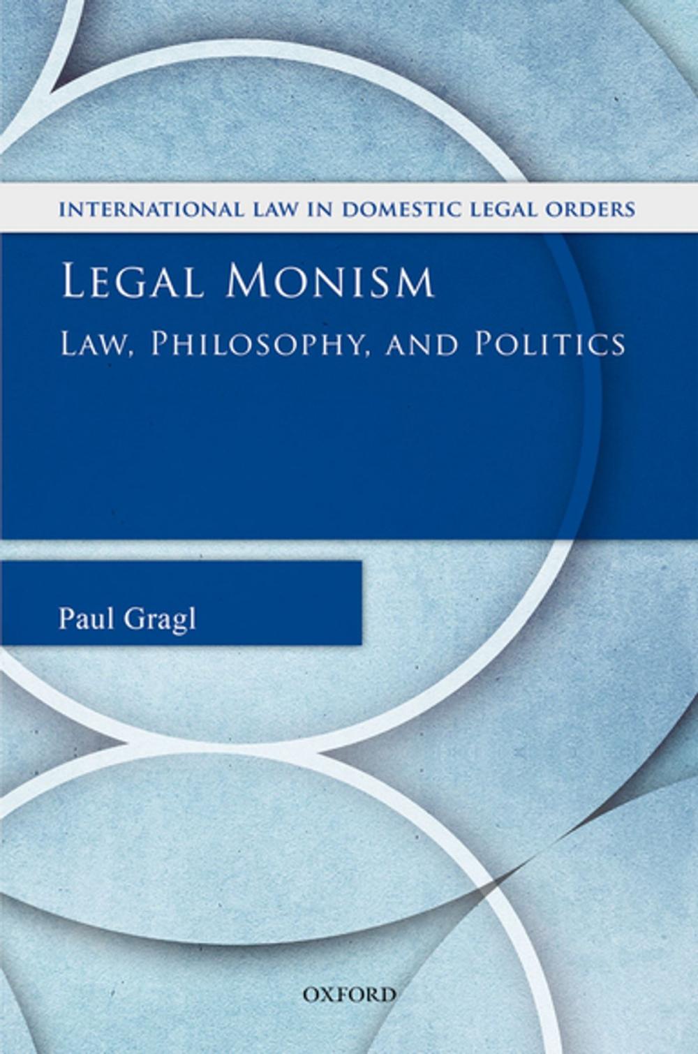 Big bigCover of Legal Monism