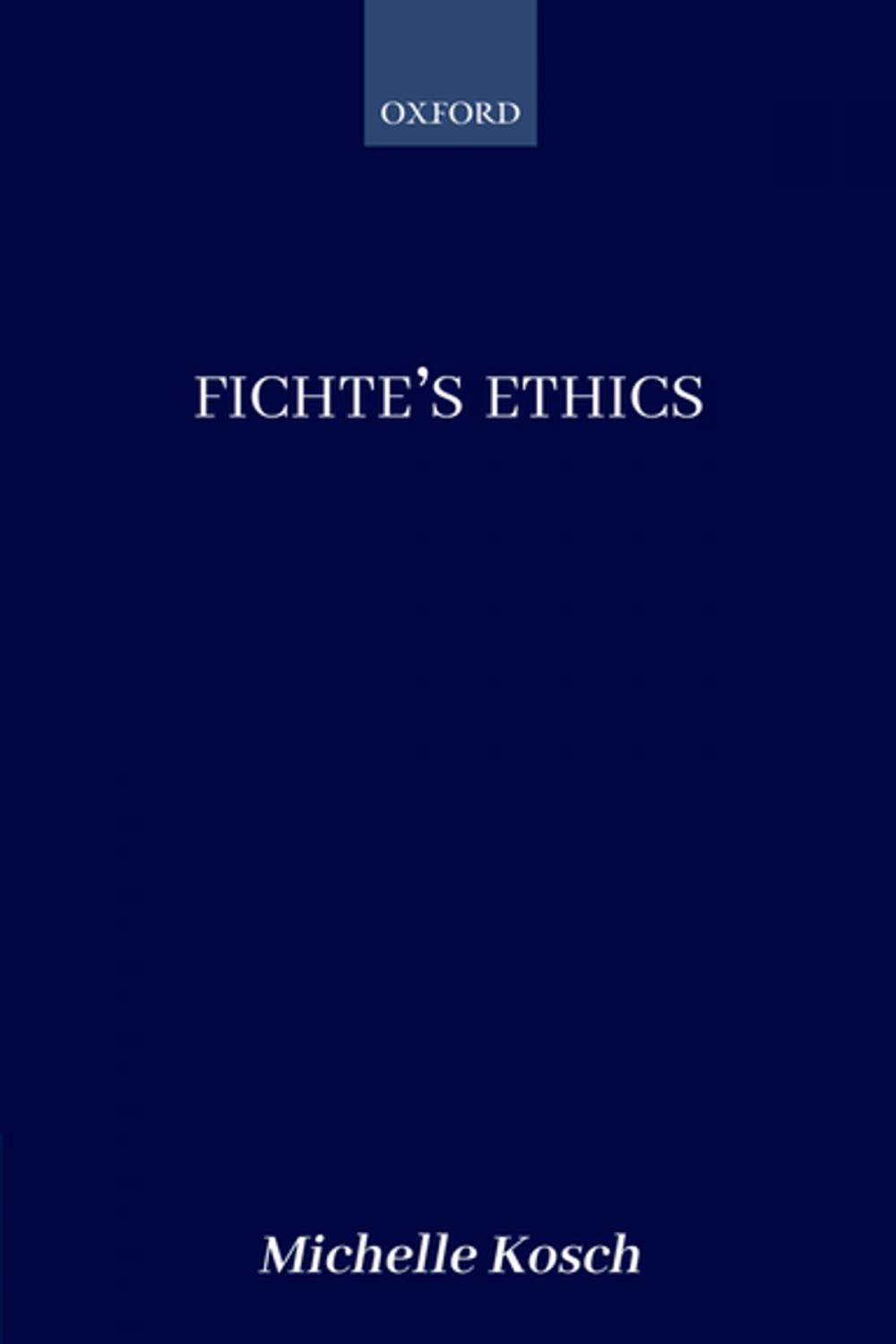 Big bigCover of Fichte's Ethics